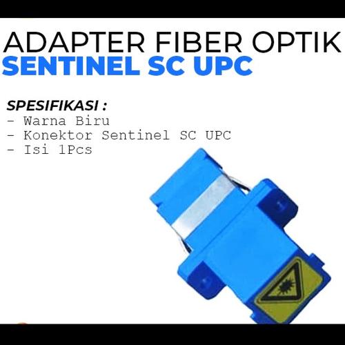 Jual Adapter Fiber Optik SC UPC Sambungan Konektor Fiber Optic FO ...