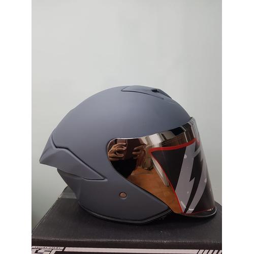 Promo HELM HALF FACE / HELM JITSU / JITSU SERIES BlackGloss Jakarta