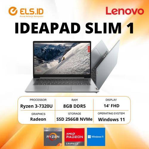 Jual Lenovo IdeaPad Slim 114AMN7 3HID Ryzen 37320U 8GB SSD 256GB 14