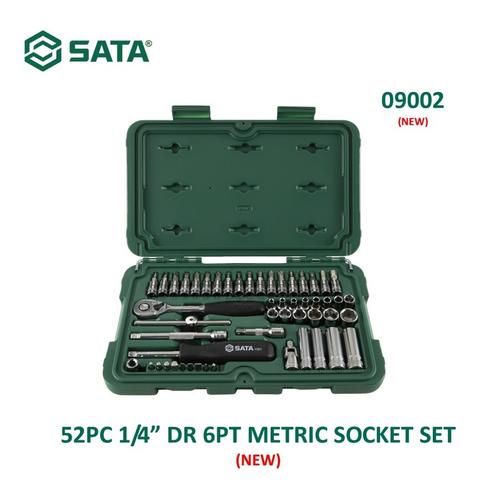 Jual Kunci Socket Set SATA 09002 52 Pc 1/4