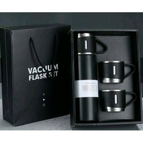 Jual Termos Sultan Vacuum Flask Set Tumbler Sultan Gift Premium 500 ML Merah Muda Jakarta