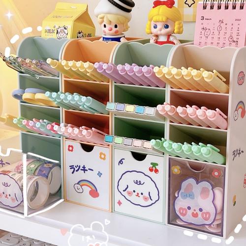 Tempat Rak Sticker Jual Tempat pensil tabung pensil rak alat tulis gratis sticker TP17 ...