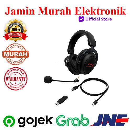 Gaming Headset Headphone Wireless Murah Jual HyperX Cloud Core