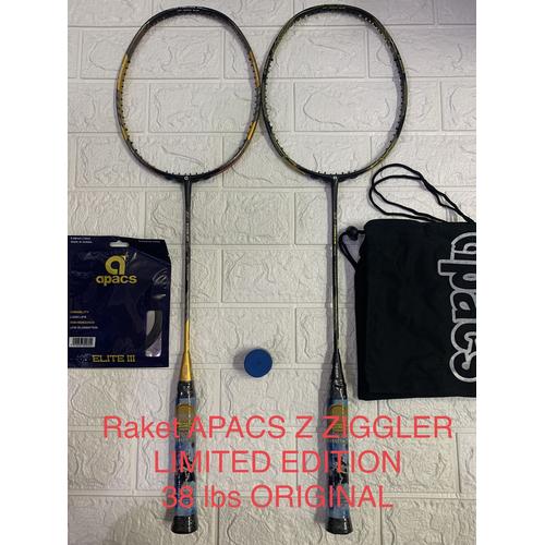 Jual RAKET BADMINTON APACS NEW Z ZIGGLER LIMITED EDITION KUAT 38 LBS