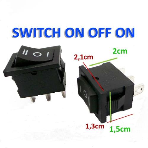 Jual Saklar On Of On 3 Pin Switch Elektronik Kecil Mini AC DC 12v 125v ...