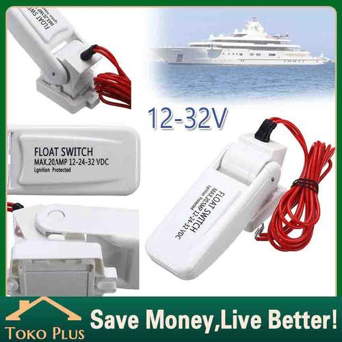 thumbnail image 2 of 12V 1100 GPH Automatic Bilge Pump With Float Switch - Submersible Boat Water Pump 2 of 11