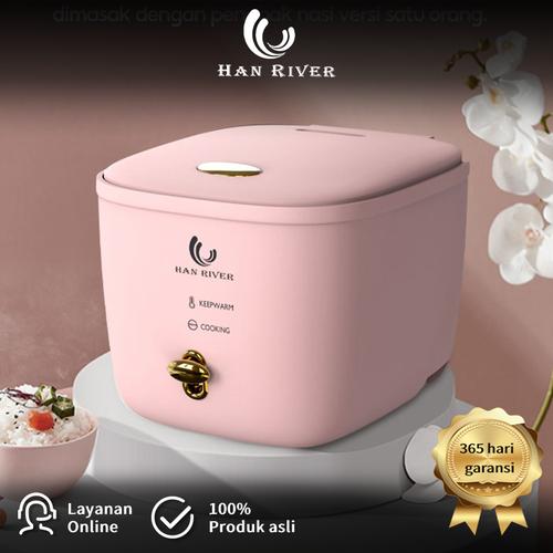 Jual HAN RIVER RICE COOKER HRRC07 magic com/ mejikom 1L PINK Hijau