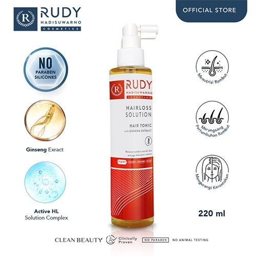 Promo Rudy Hadisuwarno Hairloss Solution Hair Tonic 220ml Jakarta Timur Martha Tilaar Store