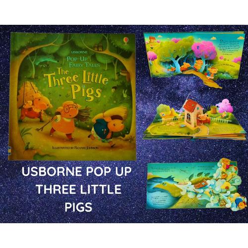 Jual Buku Anak Usborne Children Book Pop Up Fairy Tales Three Little ...