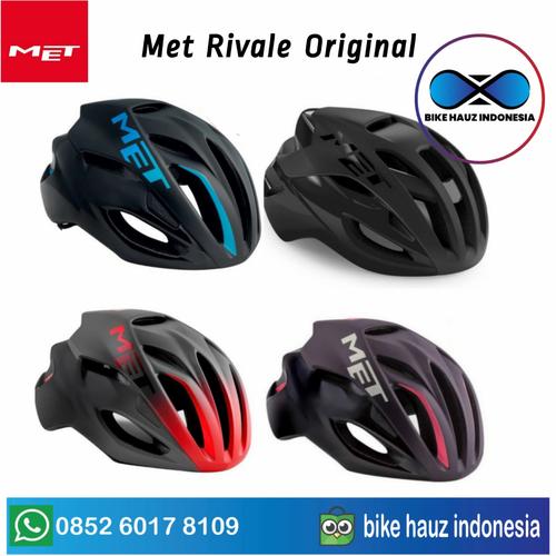 Promo Helm Sepeda Helmet Met RIVALE 