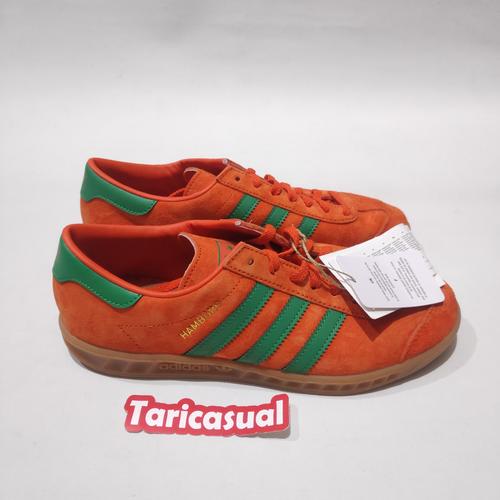 Jual Adidas Hamburg Orange - 40 - Kota 