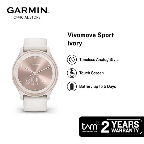 Jual Garmin Vivomove Sport Ivory Jakarta Utara Garmin Official