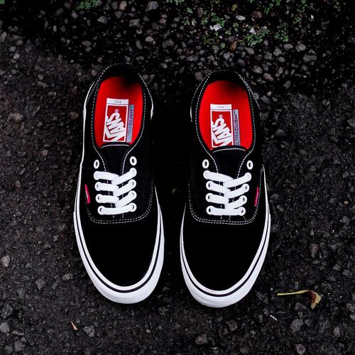 vans authentic pro all black