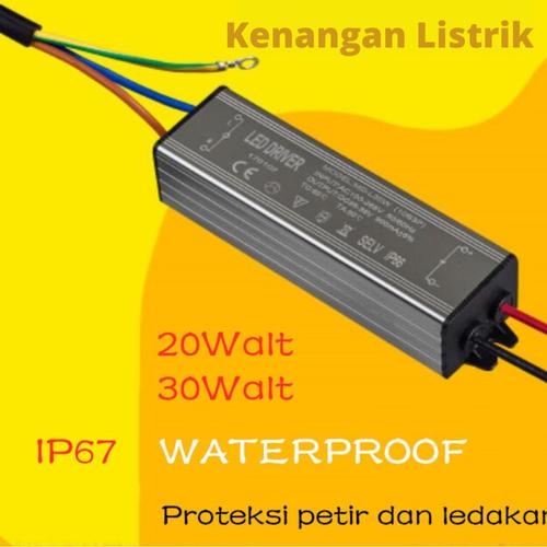 Jual Trafo Waterproof LED/ Ballast/ Power supply LED/ Adaptor ...