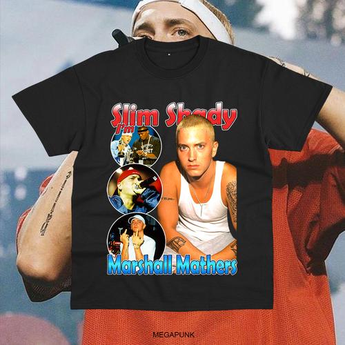Jual EMINEM SLIM SHADY VINTAGE RAP TEE 