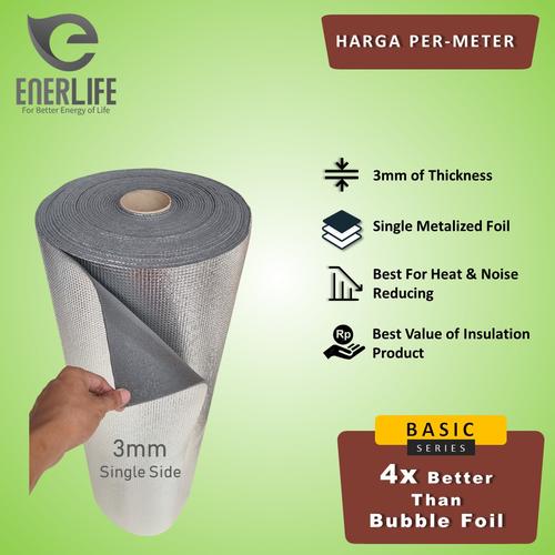 Gambar Busa Foam 3mm Peredam Pelapis Suhu Panas & Dingin Harga perMeter B-3M1 dari Energy Life Indonesia Jakarta Barat Tokopedia