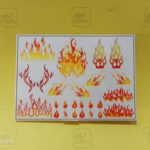 Jual Decal hotwheels motif api universal diecast 64 - Kab. Blitar ...