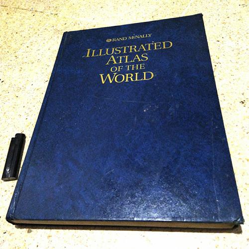 Jual ILLUSTRATED ATLAS OF THE WORLD / RAND McNALLY / BUKU IMPORT - Kab ...