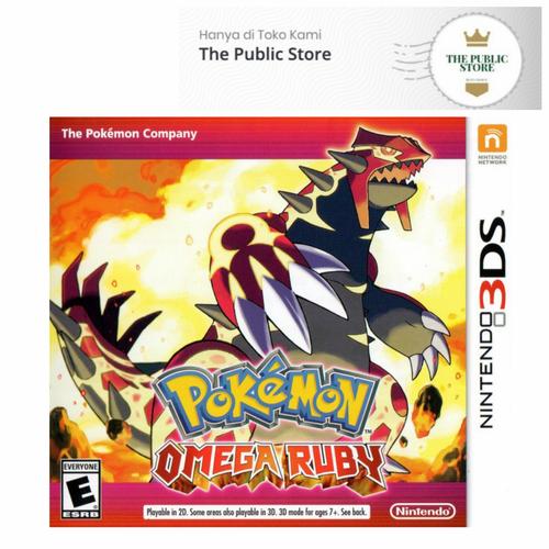 Jual KASET/CARTRIDGE GAME NINTENDO 3DS POKEMON OMEGA RUBY ORIGINAL