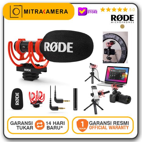 Jual Rode VideoMic GO II Lightweight Directional Microphone Garansi