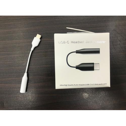 Jual Konektor Headset Type C to 3.5mm 