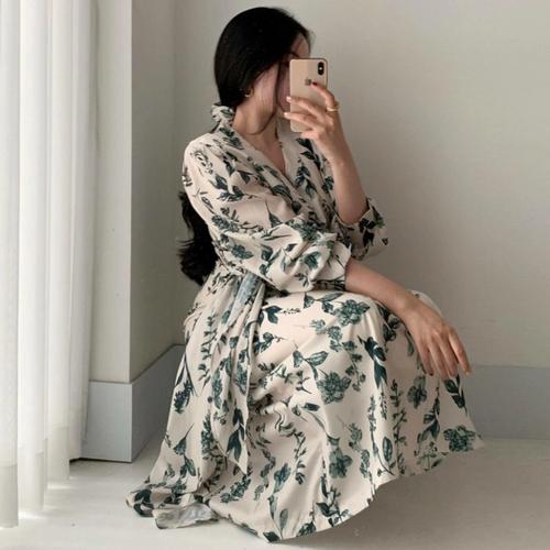 Jual BOTYA DRESS MOTIF ABSTRAK MARBLE 