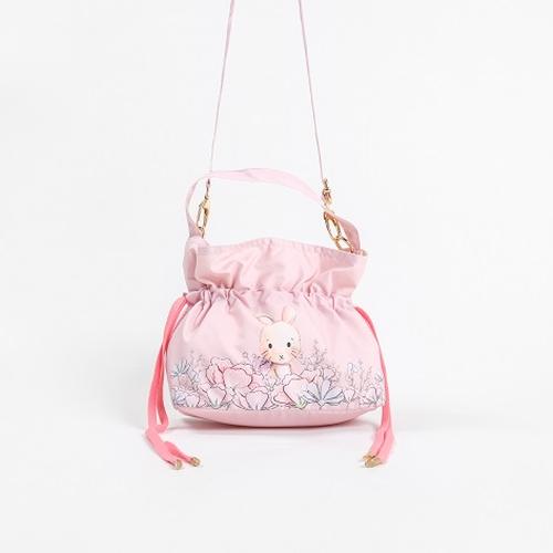 Jual Mici Bloom Drawstring bag - pink 