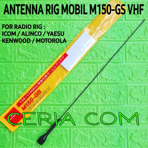 Jual ANTENA RADIO MOBIL M150 GS GSA VHF ANTENA RIG MOBIL VHF M150 GS ...
