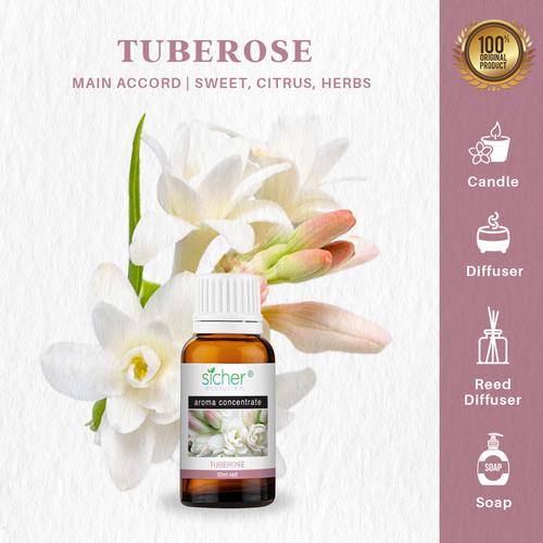 Gambar Aroma Terapi |Aromatherapy |Natural Fragrance Oil |Essential Tuberose - 10ml dari Sicher Ecosystem Jakarta Utara Tokopedia