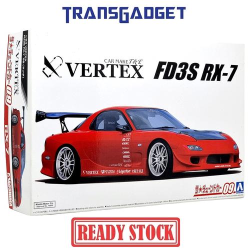 Maquette Aoshima 1/24 - Mazda Speed A-Spec FD3S RX-7 (Tuned Car N°80) - Neuf