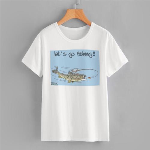 Jual Kaos T-Shirt FISHING 2a - Kota 