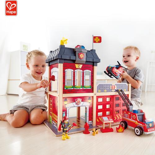 Jual HAPE Fire Station Building Block 