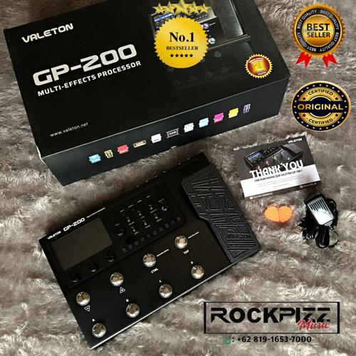 Jual VALETON GP 200 GP200 GP-200 MULTI EFFECTS PROCESSOR - Kota ...