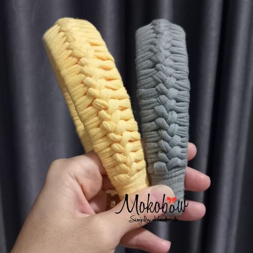 Bando Scrab Rajut Jual Bando Rajut Korea, kepang, untuk anak, remaja dan dewasa - Kota ...
