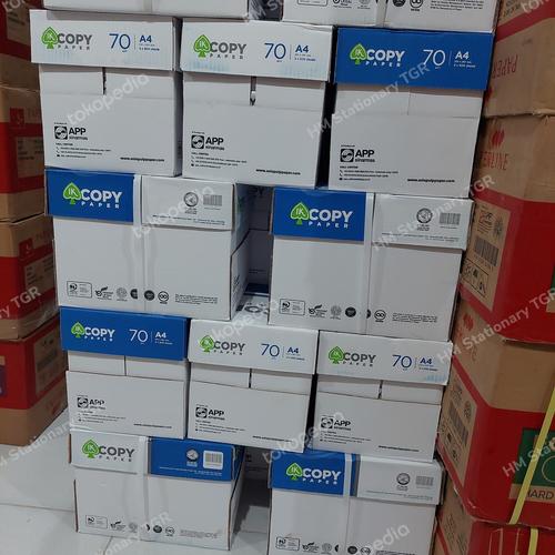 Jual Kertas A4 Murah 70gr Copy Paper (1 Dus) / Kertas HVS A4 70gr