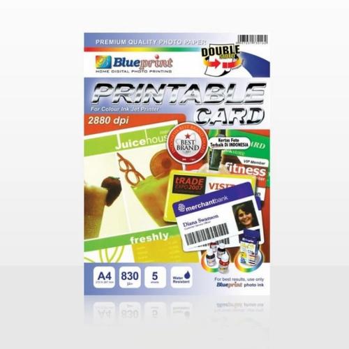 Jual KERTAS PVC CARD PRINTABLE BLUEPRINT - Kota Makassar - Triway ...