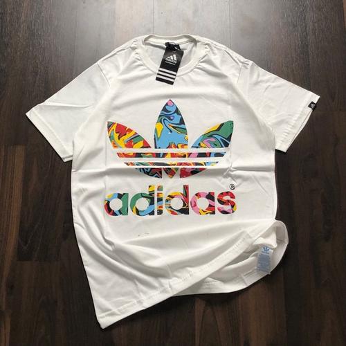 Jual t.shirt kaos adidas original white 