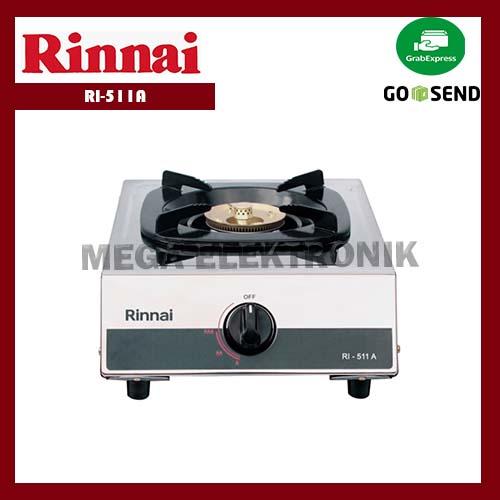 Jual RINNAI RI-511A Kompor Gas 1 tungku Stainless - Jakarta Timur - New  Mega | Tokopedia