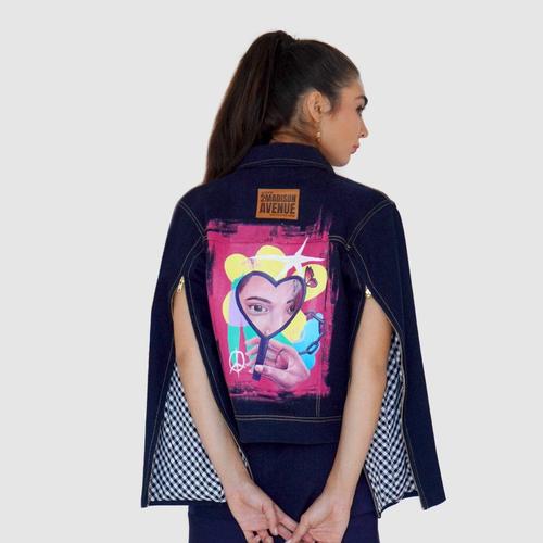Promo Hand Painted Denim Jacket 