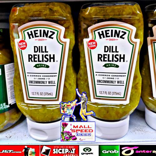 Jual Heinz dill pickle pickled relish sweet gherkins acar timun dills 375ml Jakarta Barat