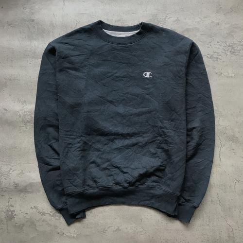 Jual Jaket Sweater Crewneck Champion Eco Black Kota Depok