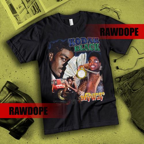 Jual Kaos Musik Rap Kodak Black T-shirt 
