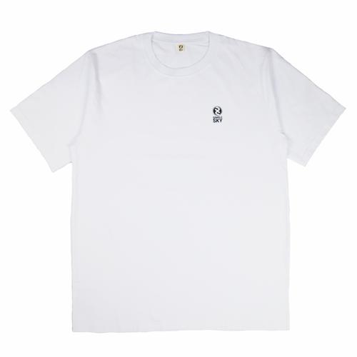 T Shirt Signature Line Bluish White 