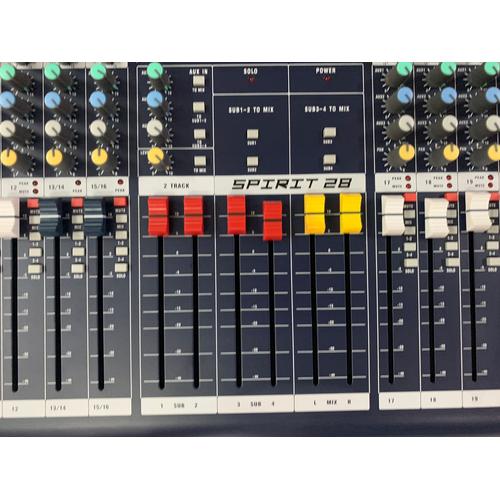 Jual MIXER DB AUDIO SPIRIT 28 24 CH 4 SUB GROUP 3 AUX 4 TONE