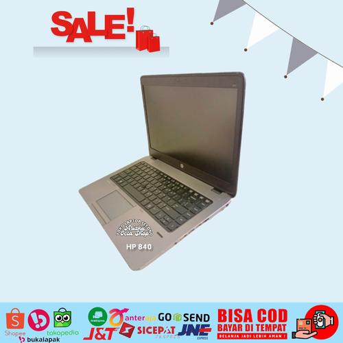 Jual HP Elitebook 840 G1 Core i5-4300U Ram 8GB SSD 128GB DOUBLE