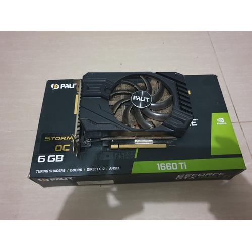 Palit GeForce GTX 1660 Ti 6GB StormX Graphics Card - Specs