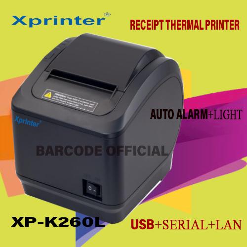 Jual RECEIPT THERMAL PRINTER XPK260L 3 INCH USB SERIAL LAN Jakarta