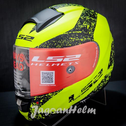 Jual LS2 HELM FF397 VECTOR FT2 SIGN | MATT YELLOW BLACK | DDRING - Kota  Bekasi - Jagoan Helm | Tokopedia