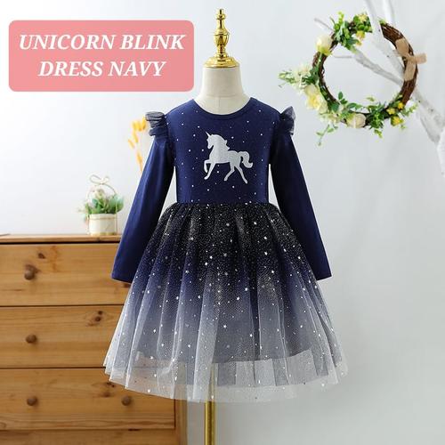 Jual TOKYOBERRY UNICORN BLINK DRESS 
