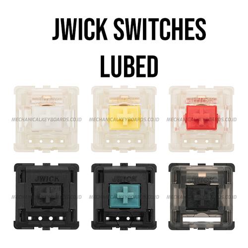 Jual JWICK Switch Lubed (Red,Yellow,White,Black,T1,Ultimate Black